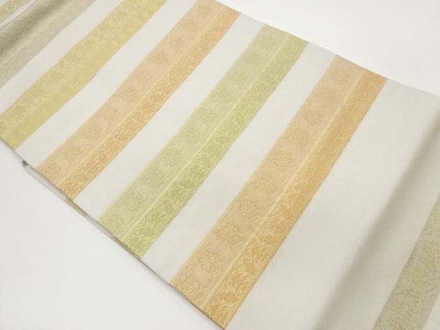 JAPANESE NAGOYA OBI / WOVEN ARABESQUE
